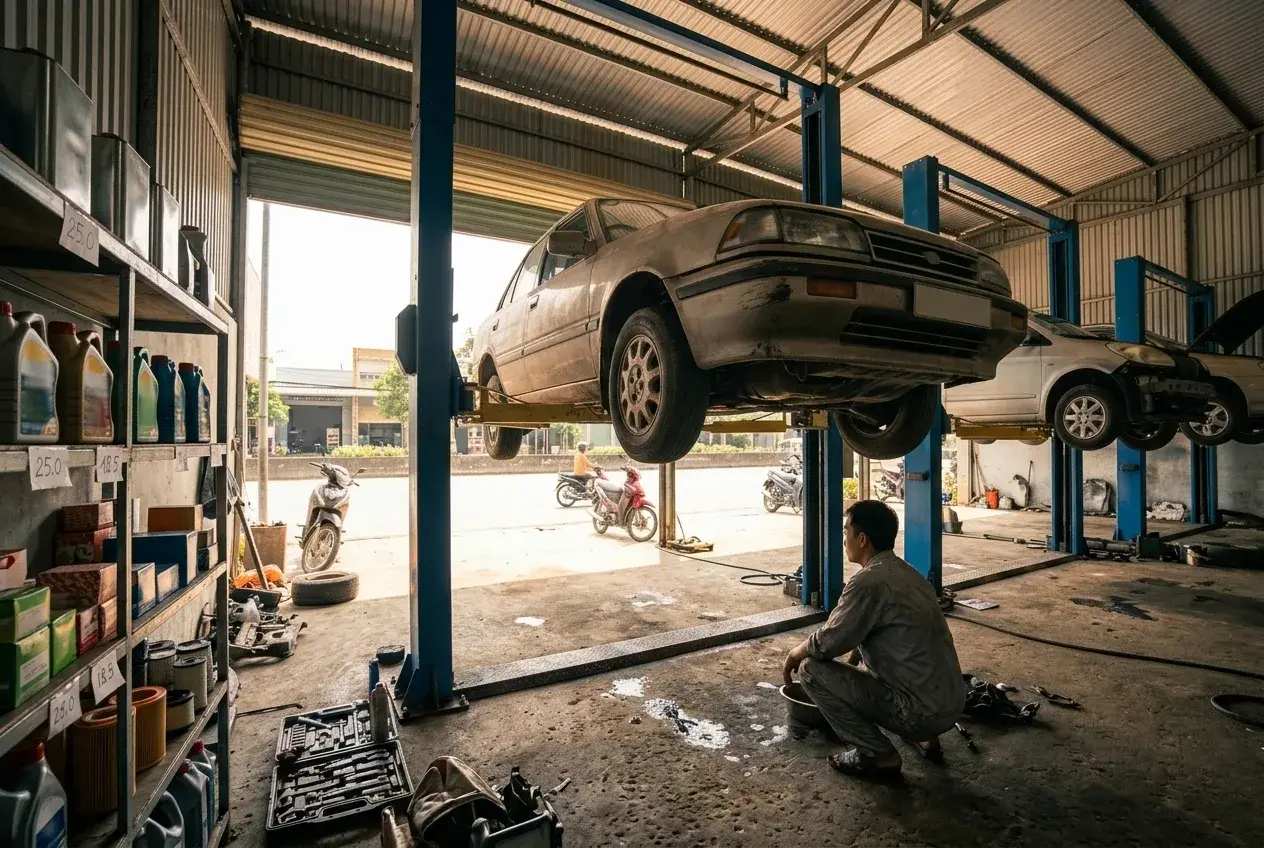 Xưởng trông như vậy 4